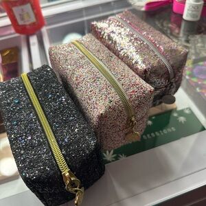 Bath & body works glitter bag set